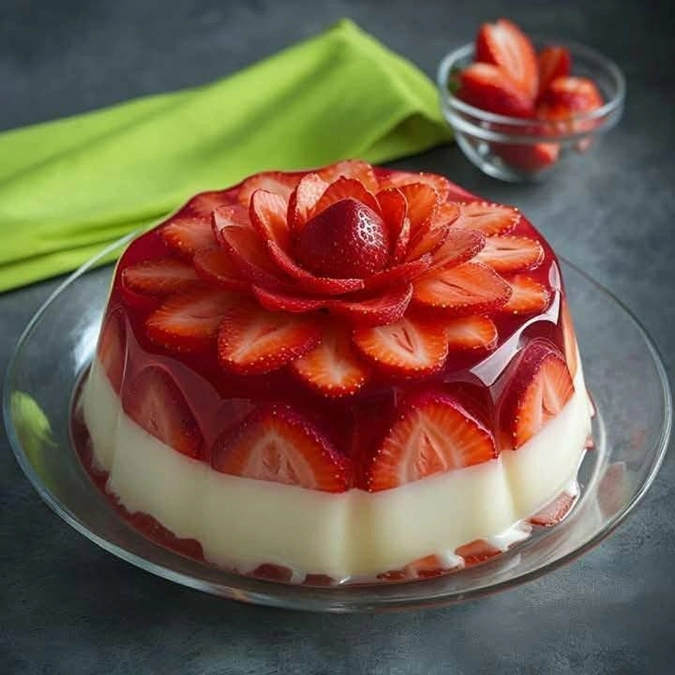 تزیین ژله با میوه برای مهمانی 1 تزیین ژله با میوه برای مهمانی 1