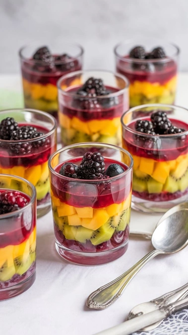 تزیین ژله با میوه برای مهمانی 13 تزیین ژله با میوه برای مهمانی 13