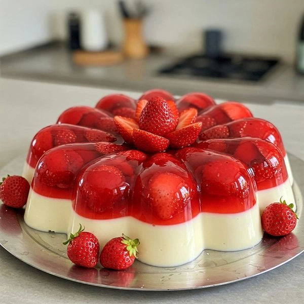 تزیین ژله با میوه برای مهمانی 5 تزیین ژله با میوه برای مهمانی 5
