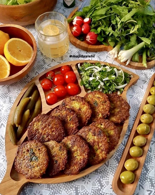 تزیین کتلت 11 تزیین کتلت 11