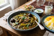 طرز تهیه خورشت کرفس برای ۴ نفر؛ آموزش ۳ روش پخت (گوشت، مرغ و لوبیا)