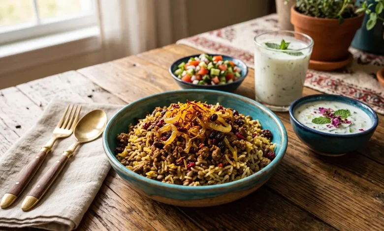 طرز تهیه عدس پلو مجلسی برای دو نفر؛ یک شام دونفره خوشمزه و عطرآگین