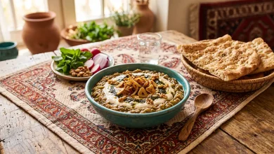 طرز تهیه کشک بادمجان برای 5 نفر؛ فوق العاده خوشمزه