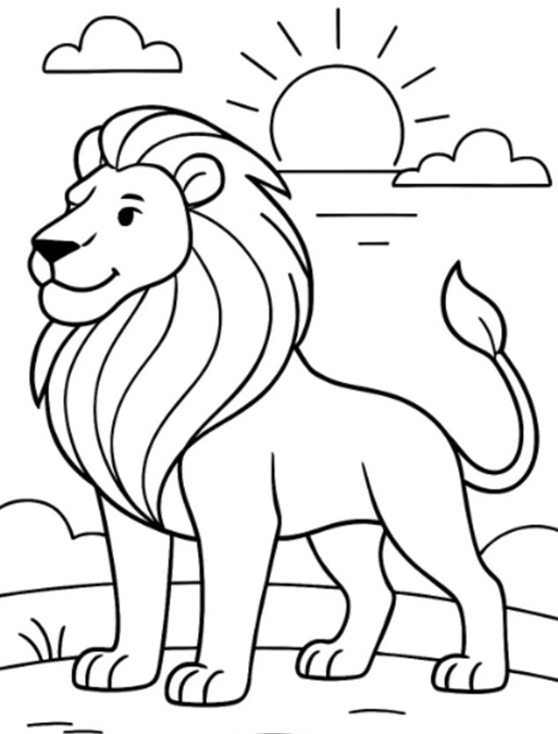 نقاشی شیر 20 نقاشی شیر 20