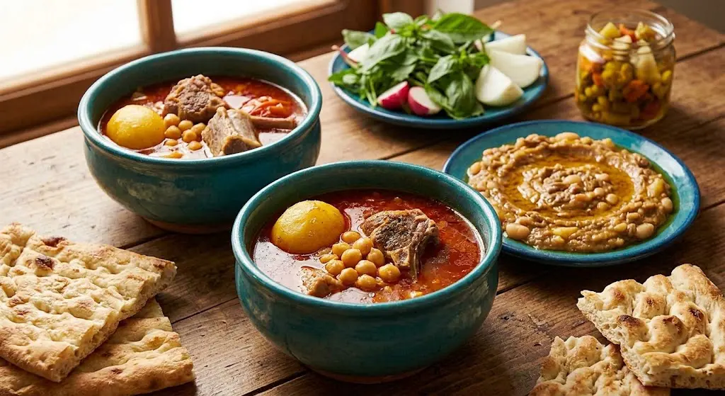طرز تهیه آبگوشت دو نفره در زودپز