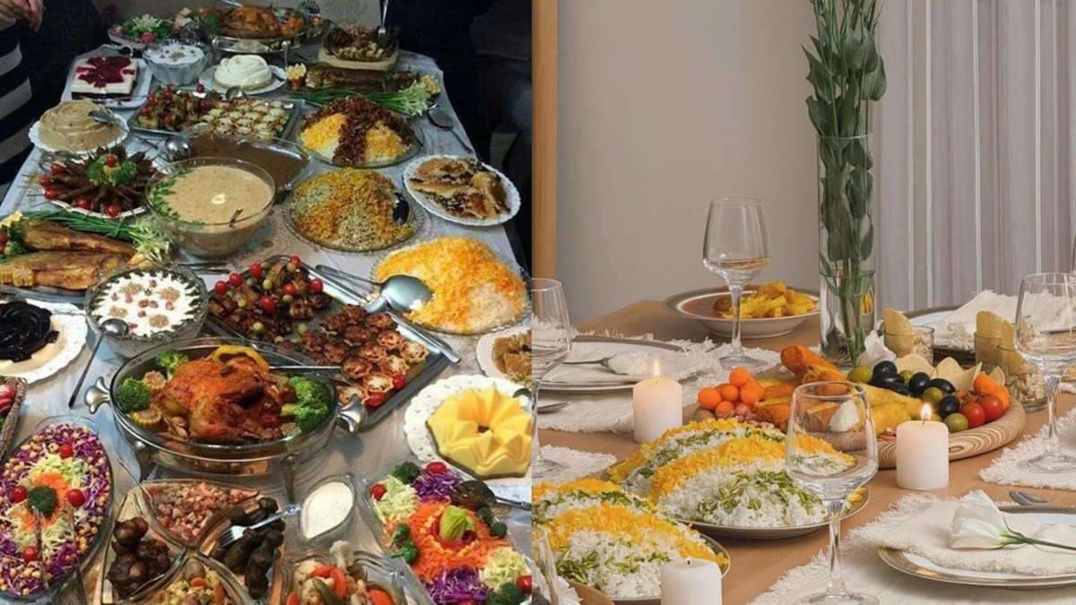اشتباه بزرگ در چیدن سفره ایرانی 2