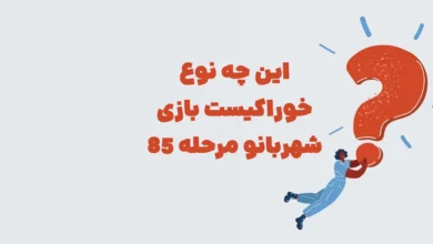 این چه نوع خوراکیست بازی شهربانو مرحله 85