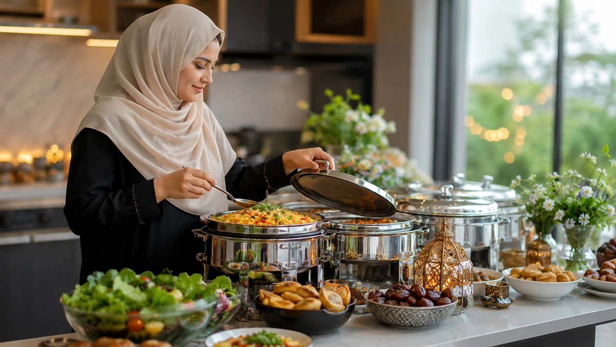 ترفند برای گرم و تازه ماندن غذای مهمانی 1 ترفند برای گرم و تازه ماندن غذای مهمانی 1