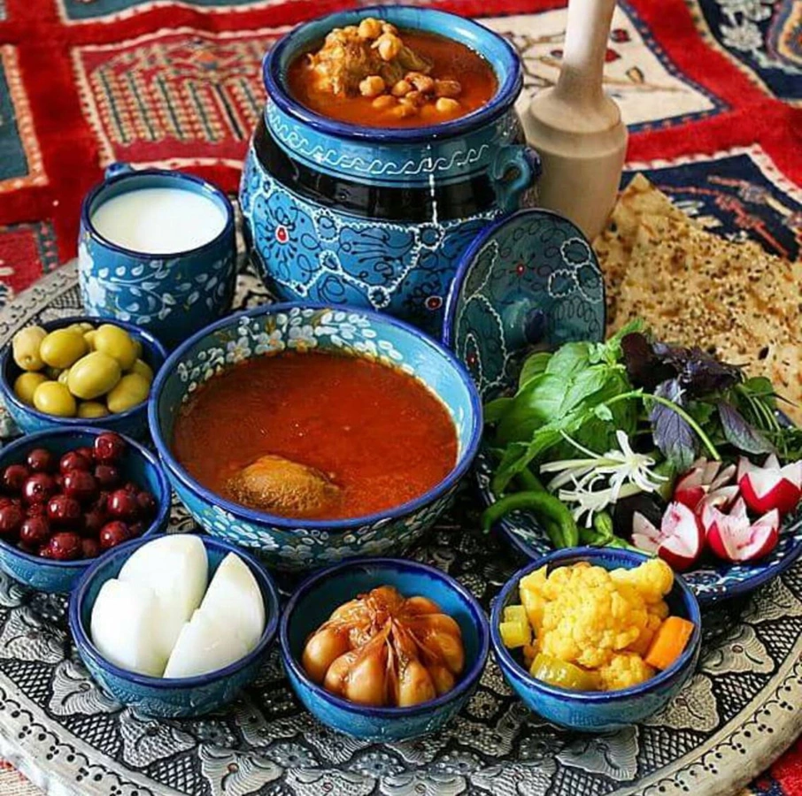 تزیین آبگوشت 11 تزیین آبگوشت 11