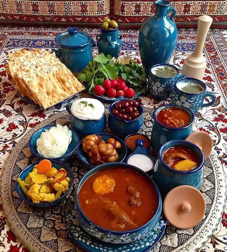 تزیین آبگوشت 2 تزیین آبگوشت 2