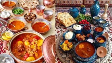 تزیین آبگوشت