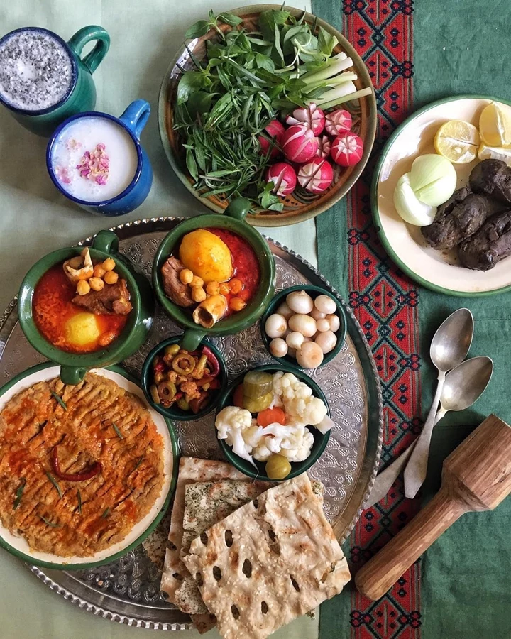 تزیین آبگوشت 4 تزیین آبگوشت 4