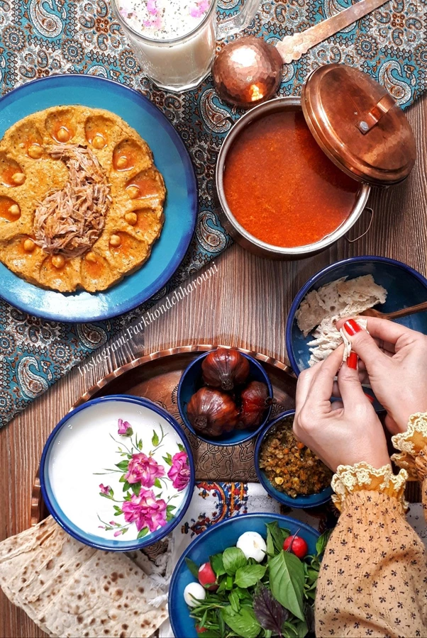 تزیین آبگوشت 7 تزیین آبگوشت 7