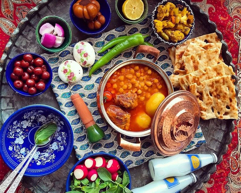 تزیین آبگوشت 8 تزیین آبگوشت 8
