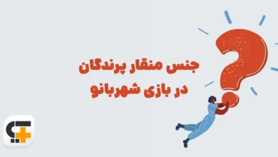 جنس منقار پرندگان در بازی شهربانو