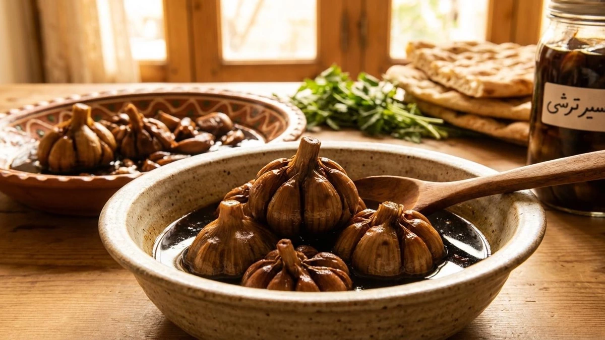 خواص سیر ترشی هفت ساله