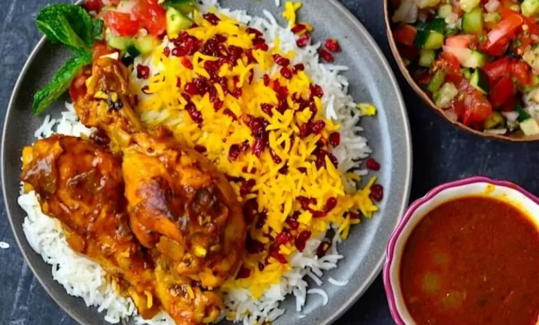 طرز تهیه زرشک پلو با مرغ مجلسی برای ۳۰ نفر