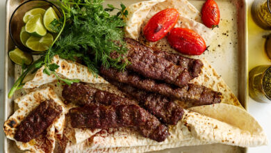 طرز تهیه کباب تابه ای برای دو نفر