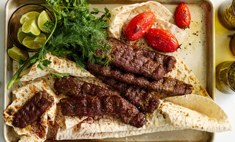 طرز تهیه کباب تابه ای برای دو نفر