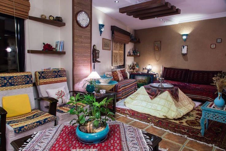 مدل چیدمان سنتی خانه ایرانی 3