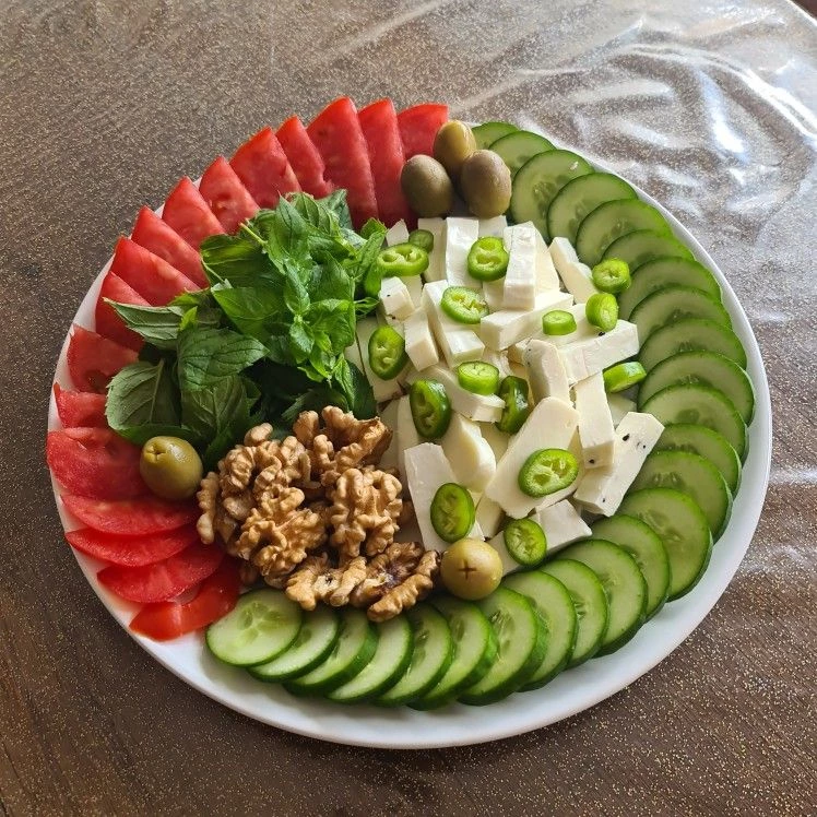 مدل چیدمان سینی مزه 21