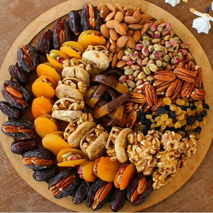 مدل چیدمان سینی مزه 25