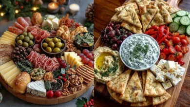 مدل چیدمان سینی مزه