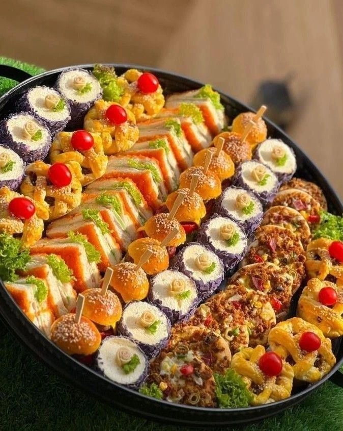 مدل چیدمان سینی مزه 9
