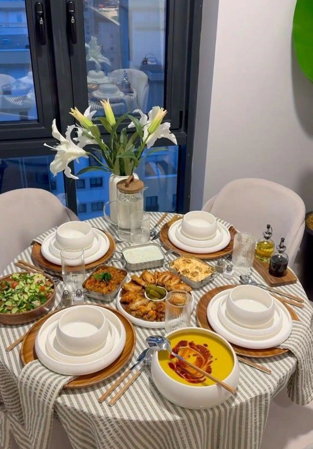 مدل چیدمان میز شام مجلسی 4 مدل چیدمان میز شام مجلسی 4
