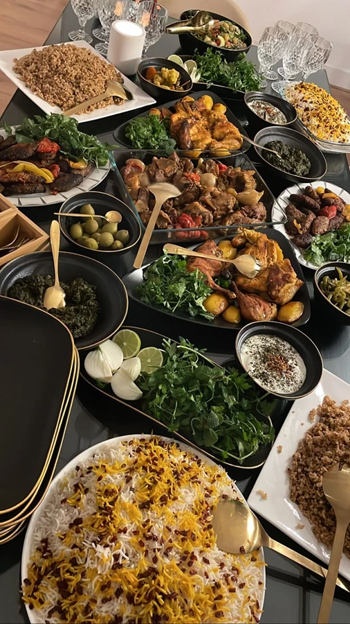 مدل چیدمان میز شام مجلسی 7 مدل چیدمان میز شام مجلسی 7