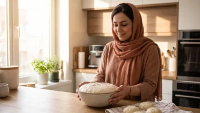چرا خمیر پیراشکی من پف نمی‌کند