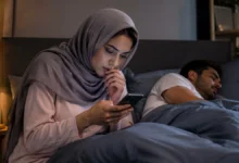چک کردن پنهانی گوشی همسر