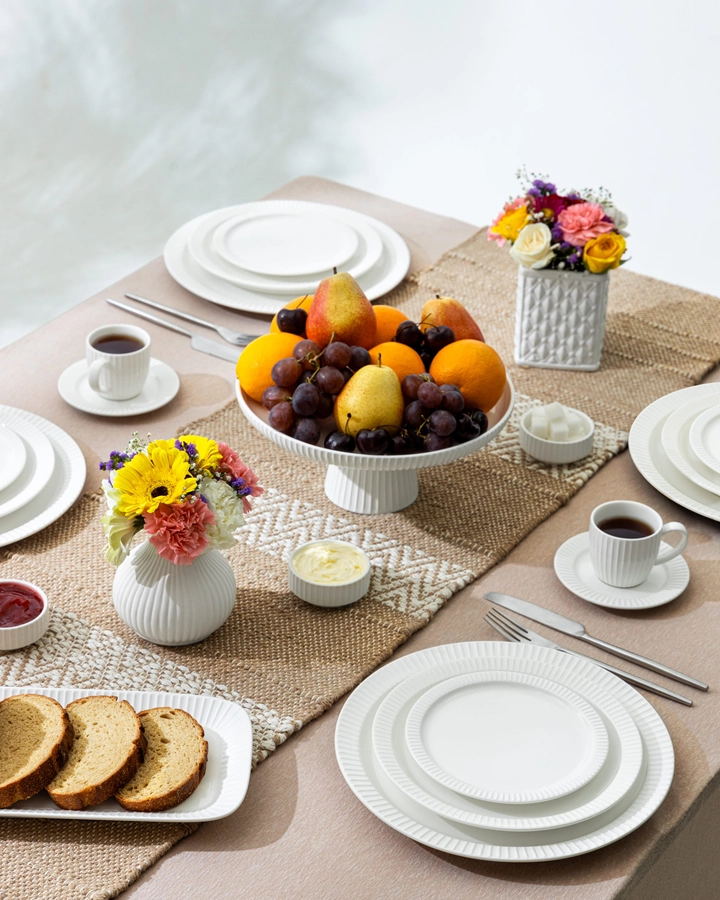 چیدمان میز صبحانه 2 چیدمان میز صبحانه 2