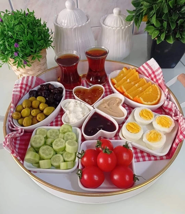 چیدمان میز صبحانه 22 چیدمان میز صبحانه 22