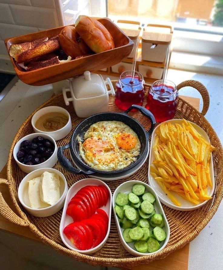 چیدمان میز صبحانه 23 چیدمان میز صبحانه 23