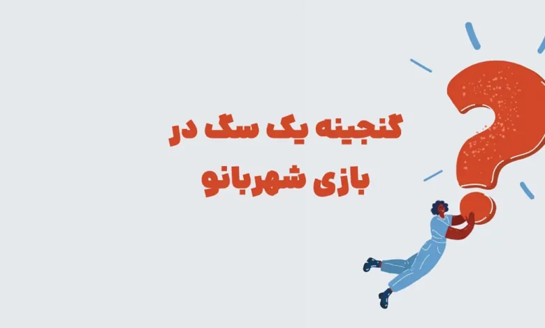 گنجینه یک سگ در بازی شهربانو مرحله 104
