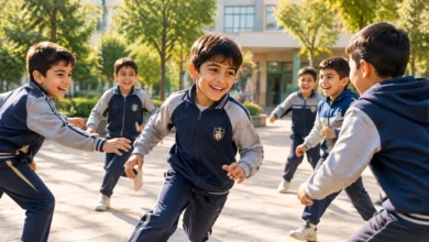 بازی های زنگ تفریح مدرسه