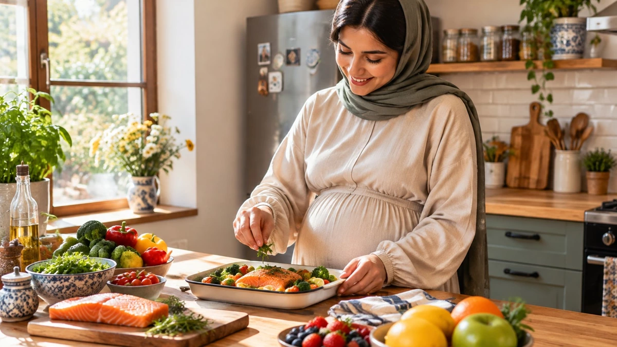 تغذیه در سه ماهه دوم بارداری