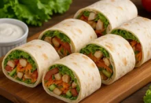 تغذیه مدرسه با نان لواش