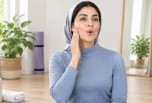 حرکات یوگای صورت برای افتادگی پوست