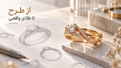سفارش ساخت طلا با طرح دلخواه