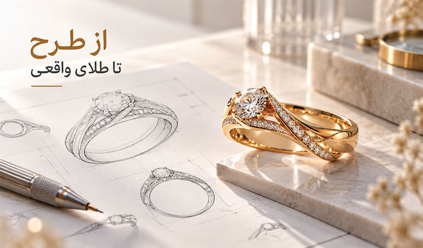 سفارش ساخت طلا با طرح دلخواه
