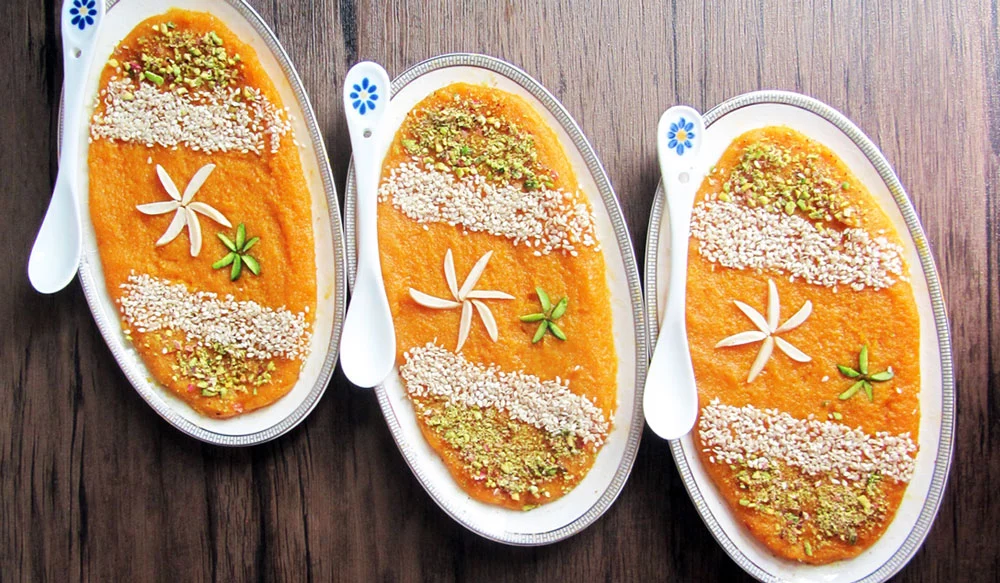 طرز تهیه حلوای هویج