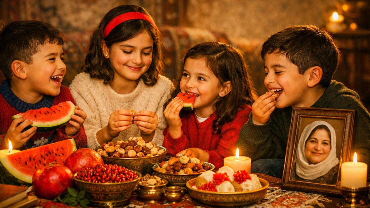 متن شب یلدا بدون مادربزرگ 1