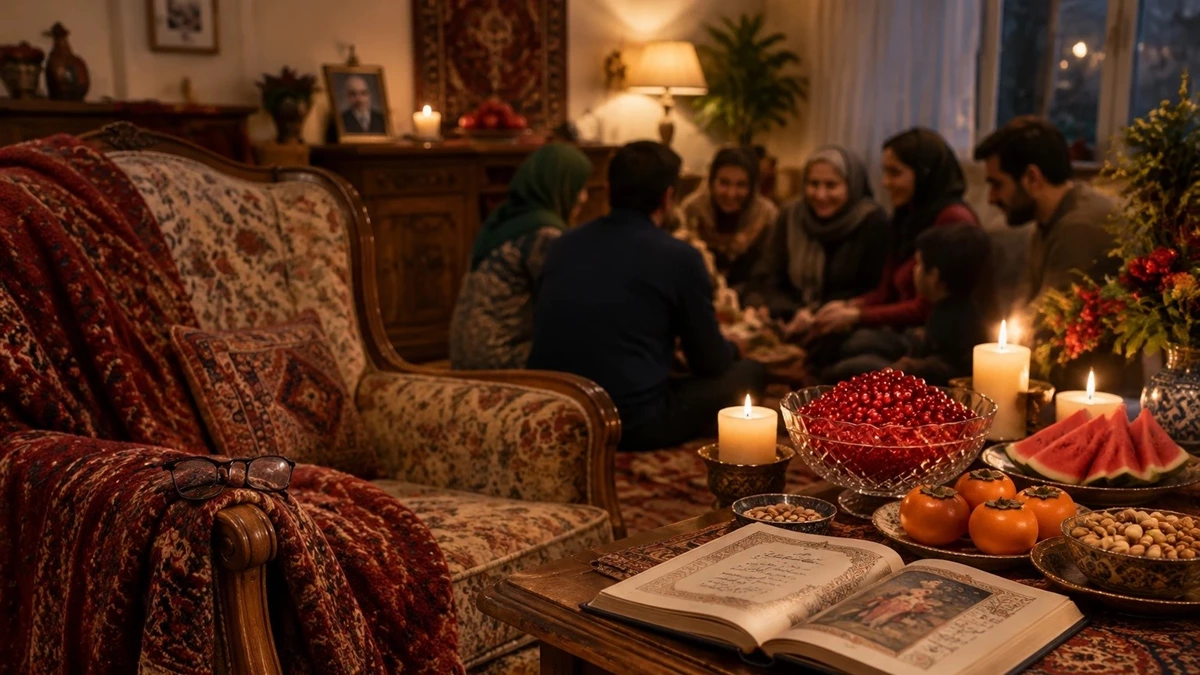 متن شب یلدا بدون پدربزرگ 2