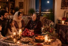 متن شب یلدا بدون پدربزرگ