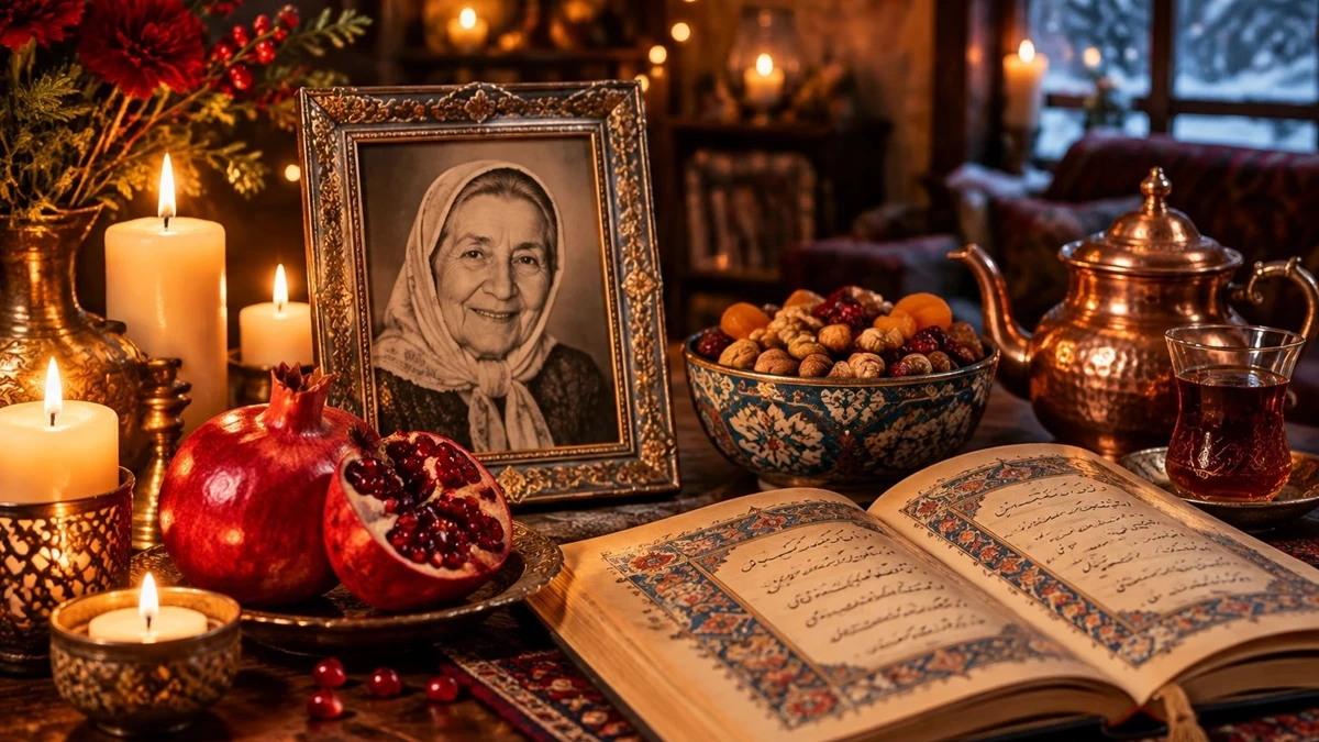 متن شب یلدا برای عزیزان از دست رفته 1