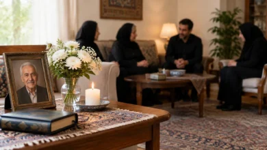 متن چهلم پدربزرگ