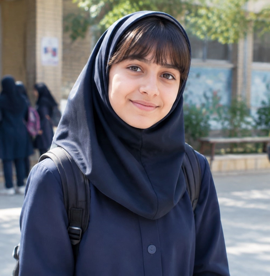 مدل مو زیر مقنعه برای مدرسه 14 مدل مو زیر مقنعه برای مدرسه 14