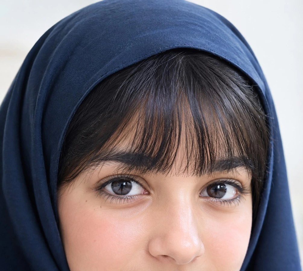 مدل مو زیر مقنعه برای مدرسه 15 مدل مو زیر مقنعه برای مدرسه 15